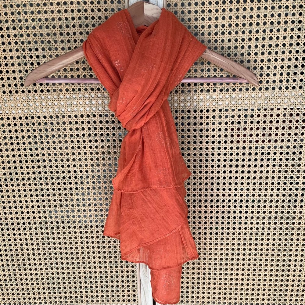 Orange Scarf